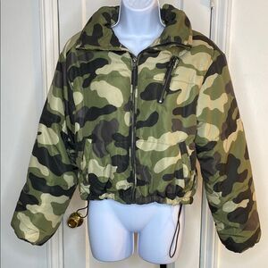 Camouflage Puffer Jacket
